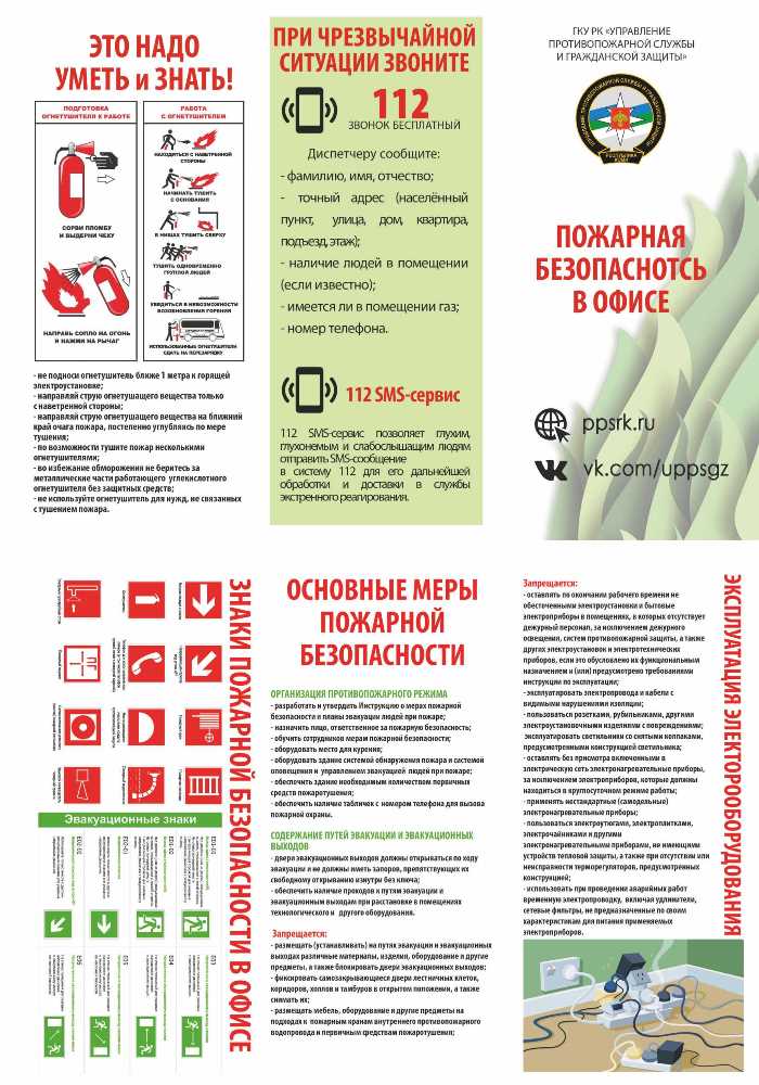 Как действовать, чтобы предотвратить пожар!