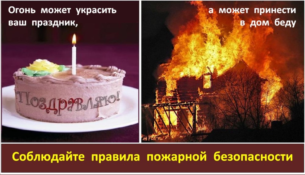 Информационные материалы по пожарной безопасности